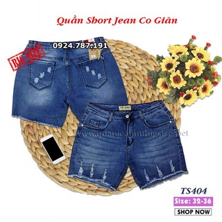 💯 quần short jean bigsize co giãn ts404 💯