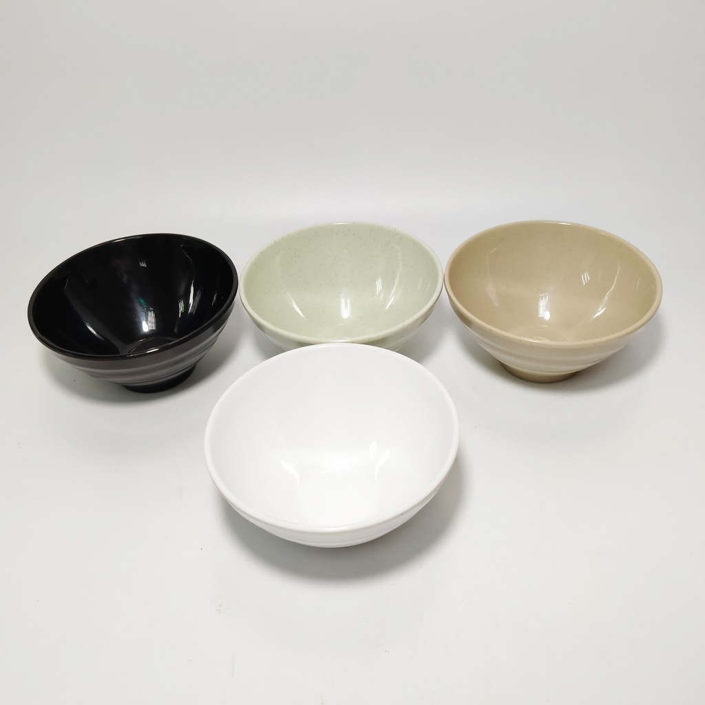 Chén xoắn melamine phong cách Nhật Bản [SIÊU RẺ]  Chén xoắn ăn cơm phong cách Nhật Bản melamine Srithai Superware đủ màu