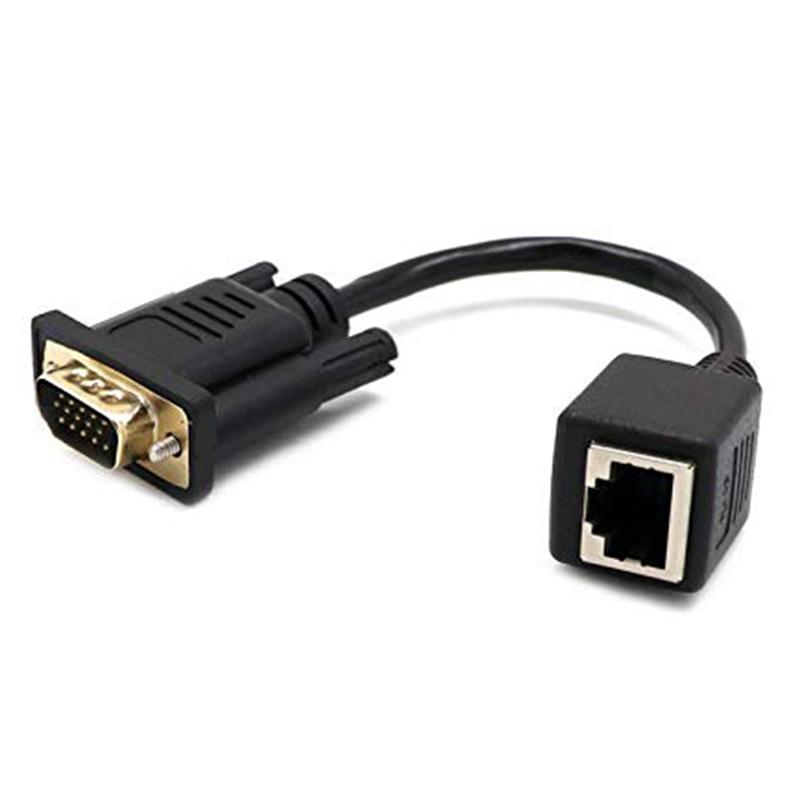 Dây Cáp Kết Nối vga Sang rj45 vga Cho Màn Hình Mạng vga dinghingxi1