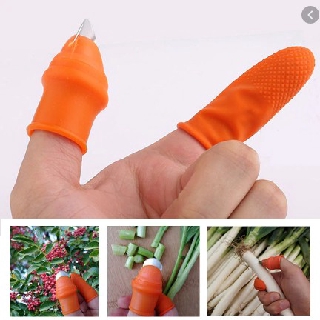Ngón cái bấm cắt rau củ - nạo gọt tiện lợi chống bẩn móng tay