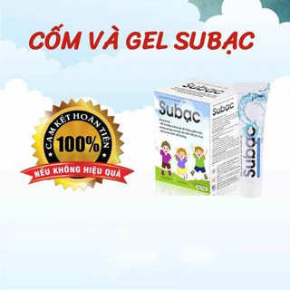 Cốm và gel Su bạc