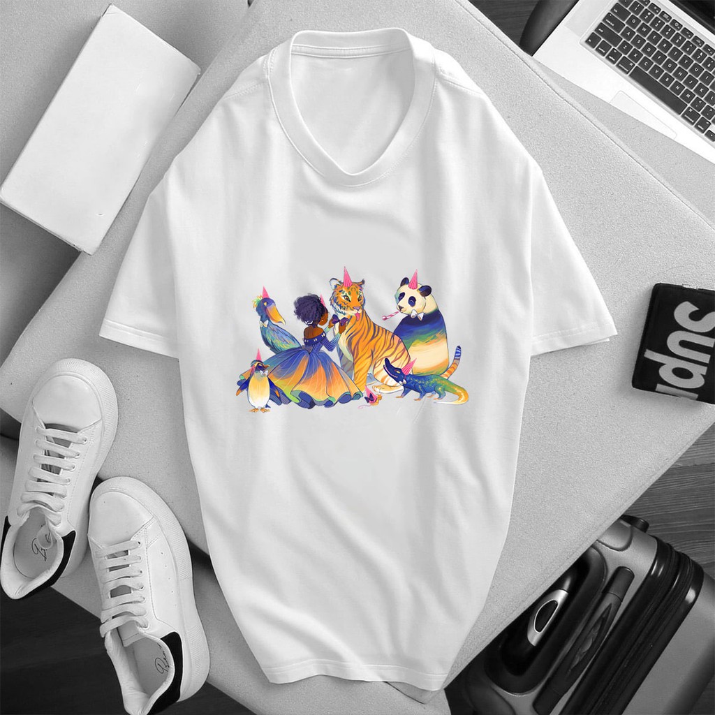 ÁO PHÔNG NGẮN TAY Hổ Con Ngộ Nghĩnh IN HÌNH KHÔNG AI CÓ GIÁ SIÊU RẺ CHO GIA ĐÌNH - 42