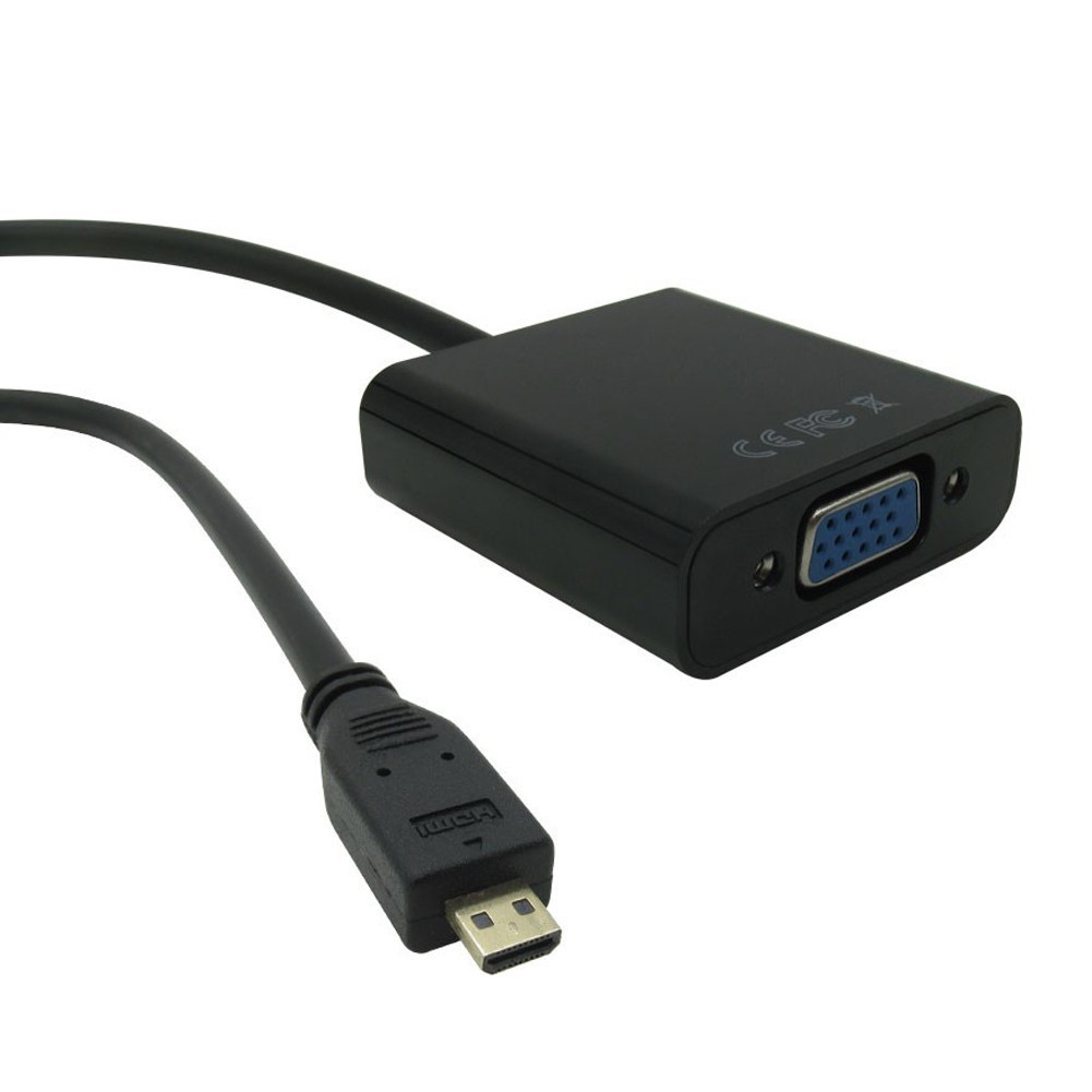 Cáp chuyển Micro HDMI to VGA + AV