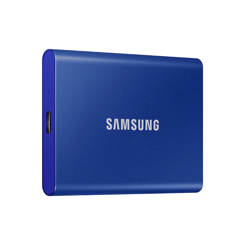 Ổ cứng di động SSD Samsung T7 500GB Màu Xanh