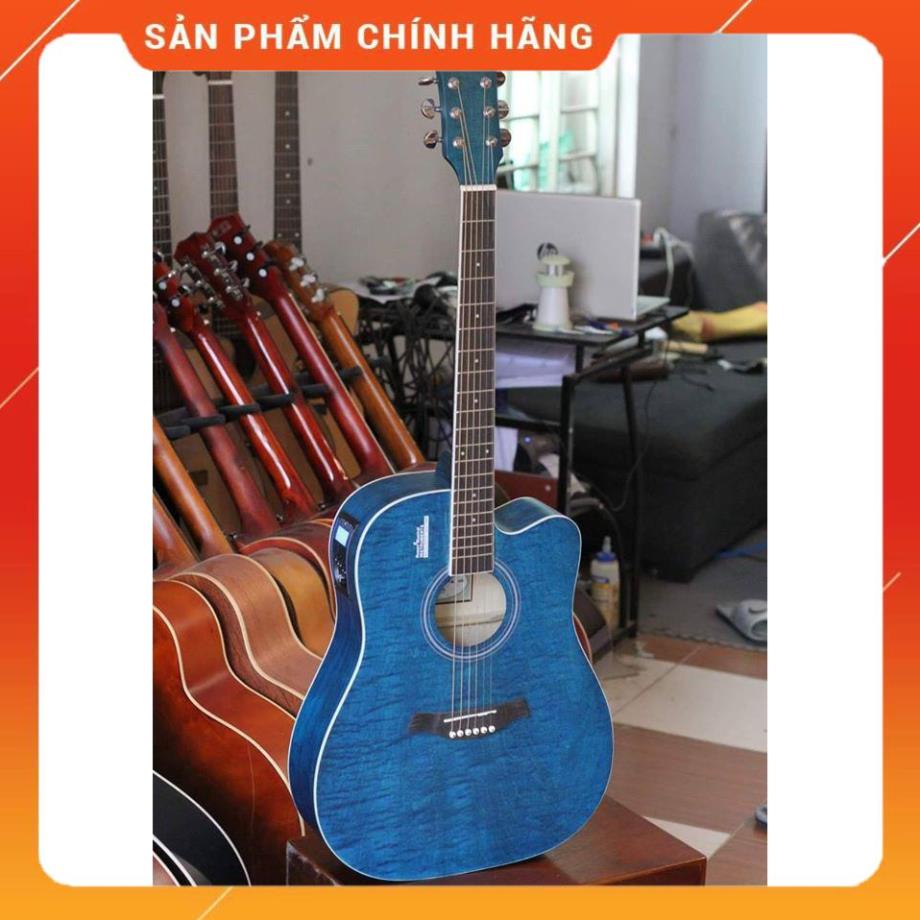 [HÀNG LOẠI 1] Đàn Guitar, Đàn Ghita Rosen R135 Xanh Tích Hợp Sẵn EQ ( Hàng Có Sẵn)