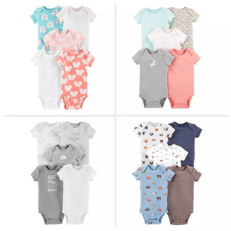 Body chip bé trai, bé gái 3 - 24 m ( được chọn mẫu)