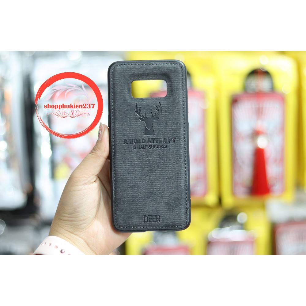 [Freeship toàn quốc từ 50k] ỐP LƯNG SAMSUNG GALAXY S8 PLUS ỐP DẺO TPU VẢI JEAN KHẮC NAI CAO CẤP