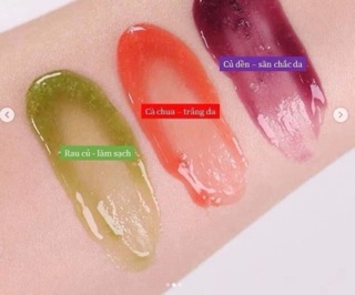 Set sữa rửa mặt rau củ quả Super Vegitoks Cleanser Mini