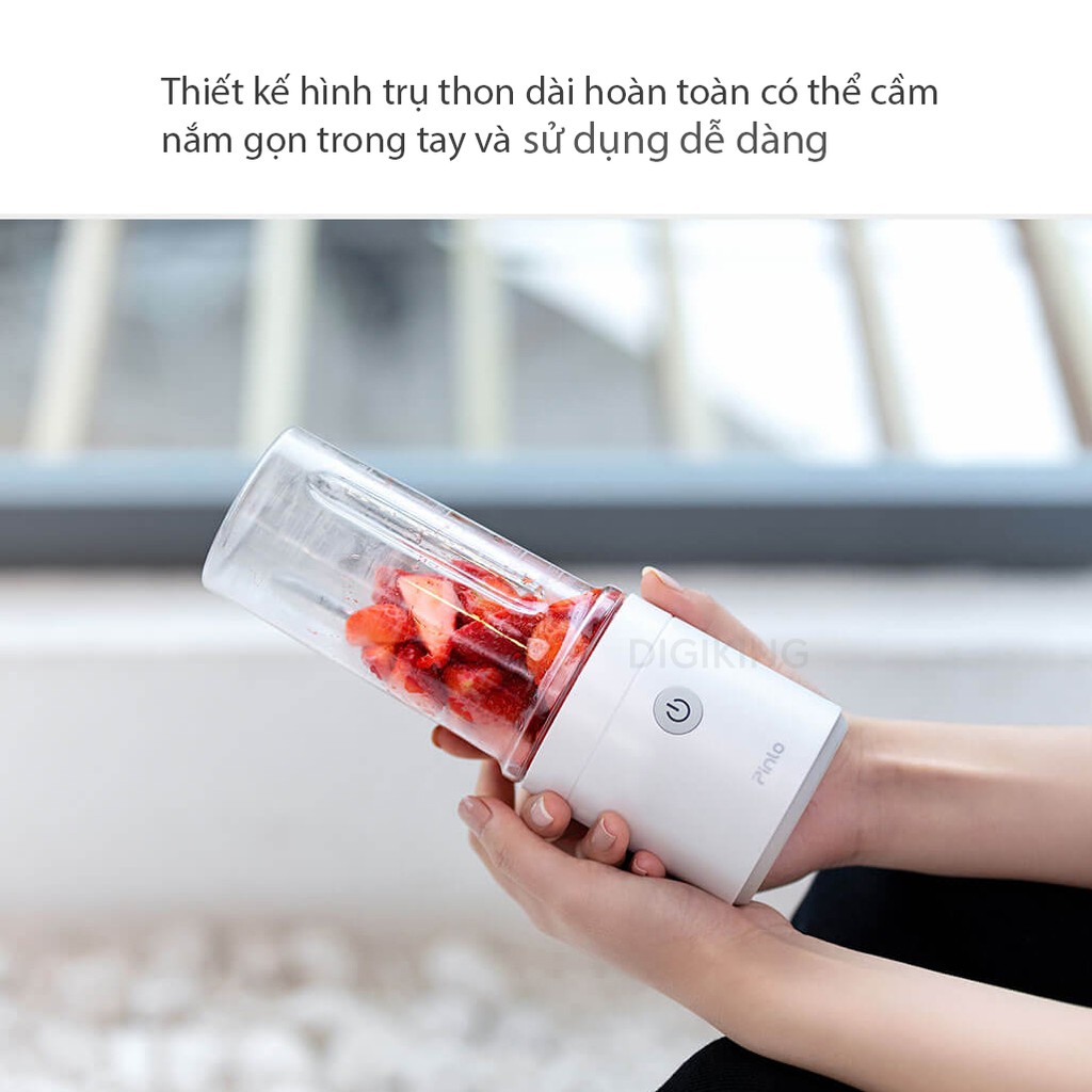 [Mã 2404EL10K giảm 10K đơn 20K] Máy xay sinh tố Xiaomi Xiao Mijia Portable Juice Machine 350ml