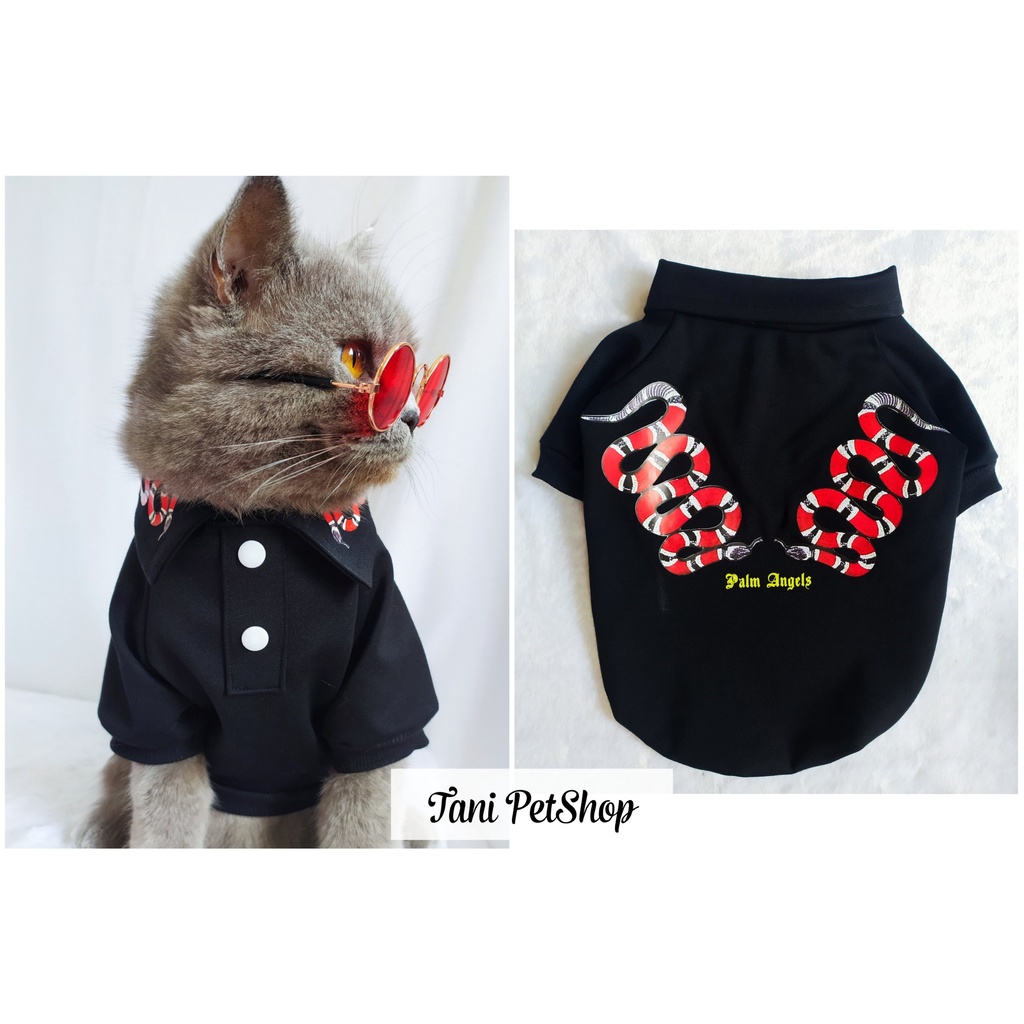 Áo Thun Polo Cho Chó Mèo - Áo Cho Thú Cưng