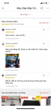 Máy Dập Nắp Cốc Verly - Máy dán miệng ly trà sữa [Sz 400-700ml]
