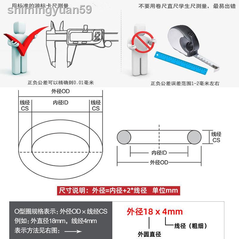 Vòng Đệm Chữ O Trong Suốt Đường Kính 550 570 580 590 600 8.6