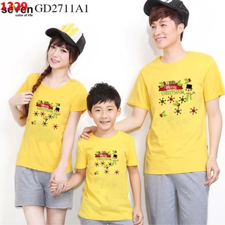 1329 noel Áo bông tuyết màu vàng