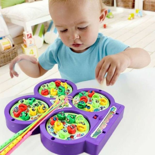 Câu Cá 4 Hồ Cho Bé( ko kèm pin)