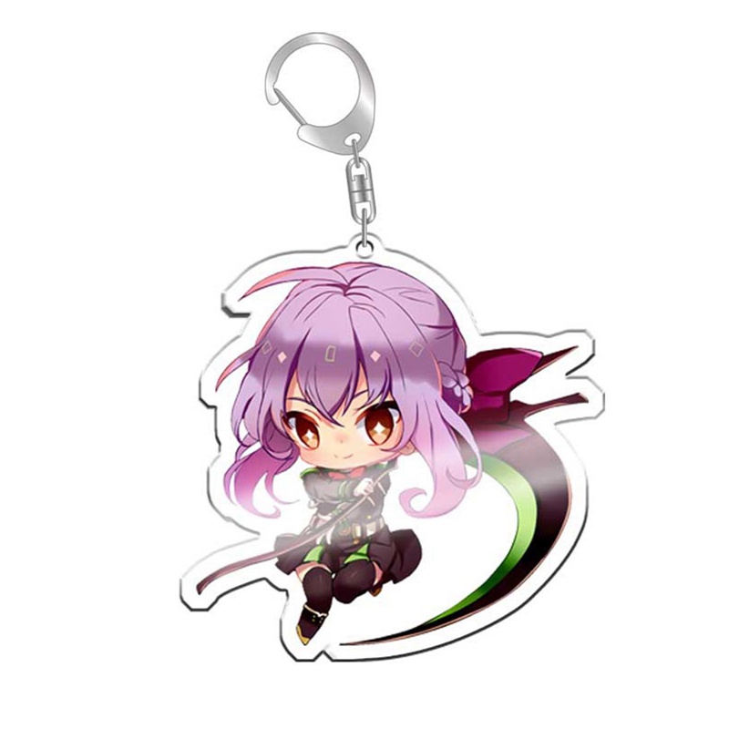 Ygt Móc Khóa Hình Nhân Vật Mikaela Hyakuya Yuichiro Hyakuya Hai Mặt Bằng Acrylic