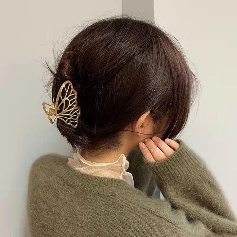 Set 6 kẹp càng cua mix kẹp kim loại sang chảnh Hàn Quốc