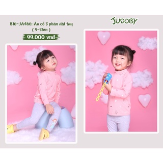 9-36M Áo cổ 3 phân sợi tre Judoby JA466