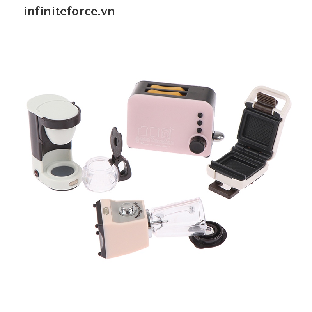 Mô Hình Đồ Chơi Nhà Bếp Điện Tử mini Tỉ Lệ 1: 12 Trang Trí Nhà Búp Bê