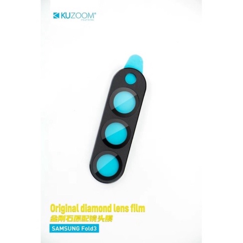 Miếng dán cụm camera cho Samsung Z Fold 3 5G Chính hãng Kuzoom bảo vệ siêu tốt