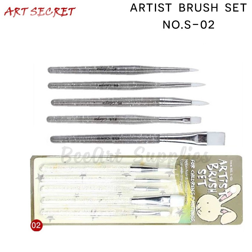 BỘ CỌ VẼ CƠ BẢN ART SECRET 5 CÂY