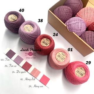 Sợi lace cotton mini 50 gram