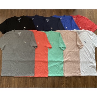 T-shirt/ Áo thun Nam Ab*rcr*mb*e kiểu cơ bản cổ V, tay ngắn form Big size