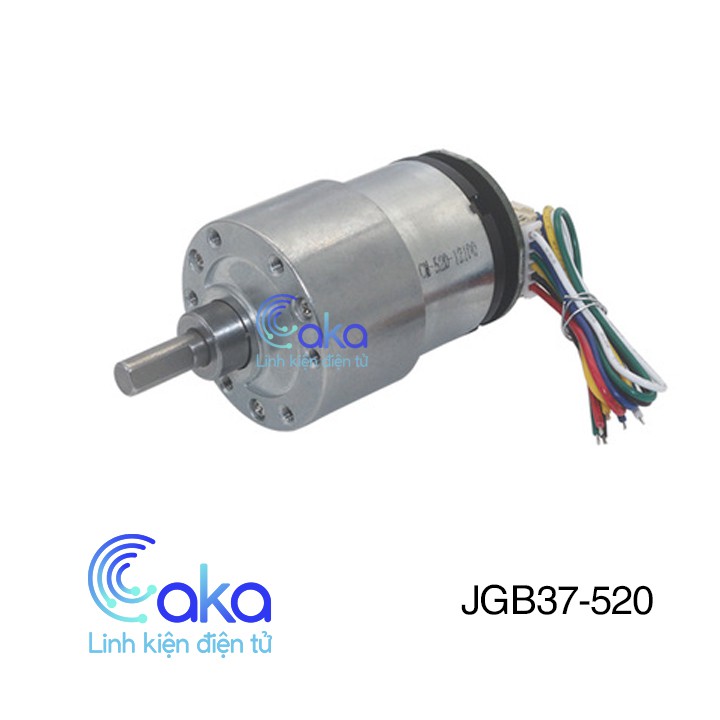 LKDT Động Cơ Giảm Tốc Encoder DC Servo JGB37-520 333RPM