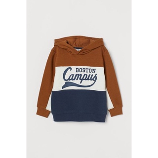 Áo nỉ hoody bé trai Hm auth