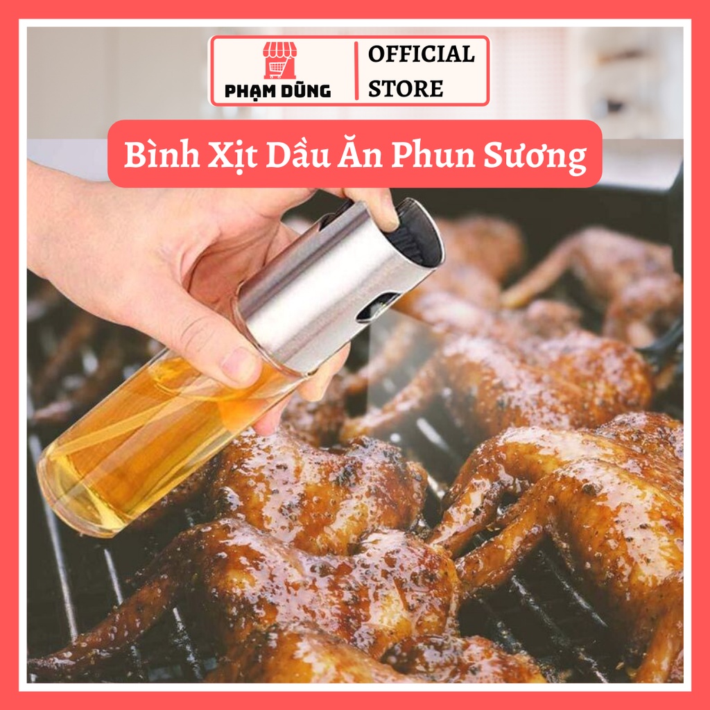 Bình Xịt Dầu Ăn Phun Sương Tiện Lợi