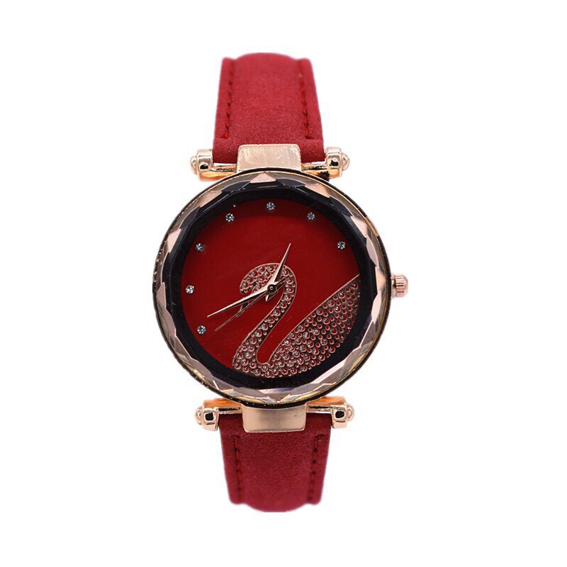 Đồng hồ thời trang nữ SHSHD mặt đính thiên nga G32 | BigBuy360 - bigbuy360.vn