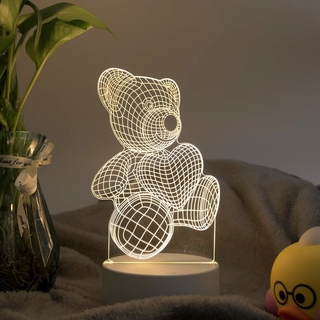 Đèn Led Hình Trái Tim 3d Trang Trí