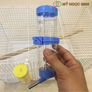 Bình bi uống nước 250ml cho hamster, thú cưng, vẹt, chim manh manh, yến phụng, yến hót
