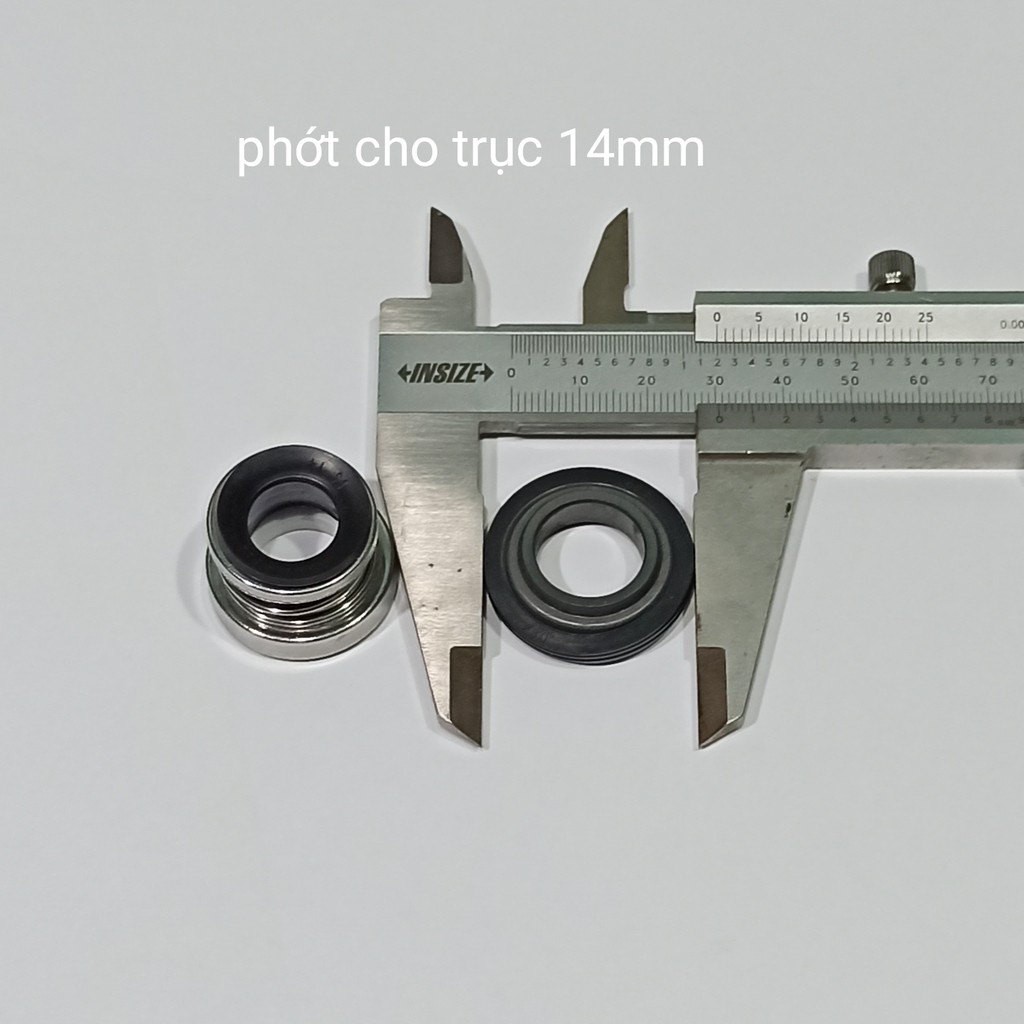 Phớt INOX Cho Mô Tơ Máy Bơm Nước Dùng Cho Trục 14mm, 16mm