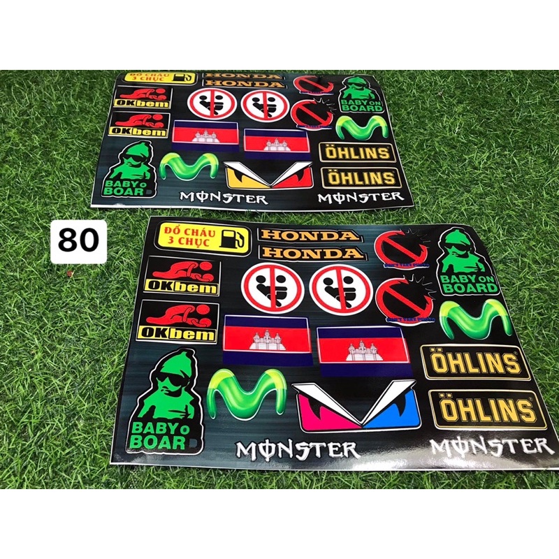 Sticker OKBEM mã 80