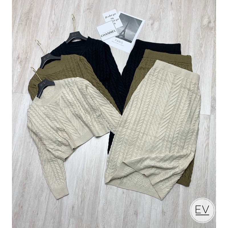 set váy len