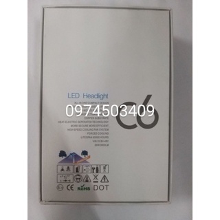 Bóng đèn led C6 H8/H9/H11