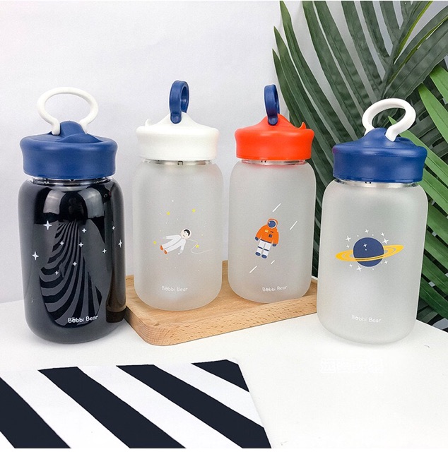 Bình Nước Du Hành Siêu Độc Lạ 600ml Bobbi Bear Kèm Túi Chống Sốc | BigBuy360 - bigbuy360.vn