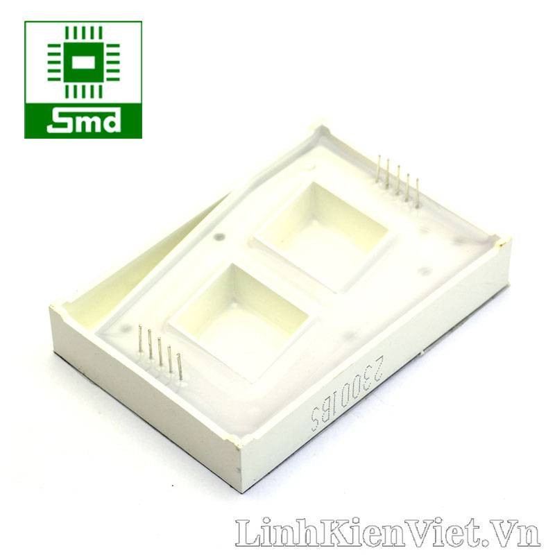 Led 7 thanh màu đỏ dương chung kích thước 2.3 inch