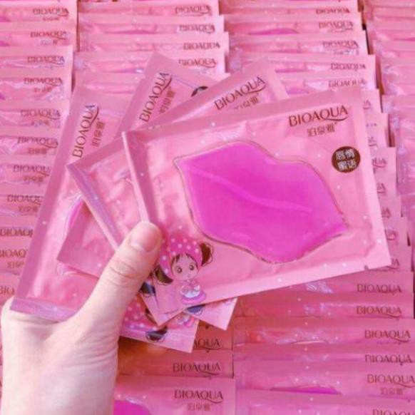 Mặt Nạ Ngủ môi collagen BIOAQUA ⚜️FREESHIP⚜️ Mặt Nạ Bioaqua Trị Thâm Môi Khô Môi Giúp Môi Căng Mọng | BigBuy360 - bigbuy360.vn