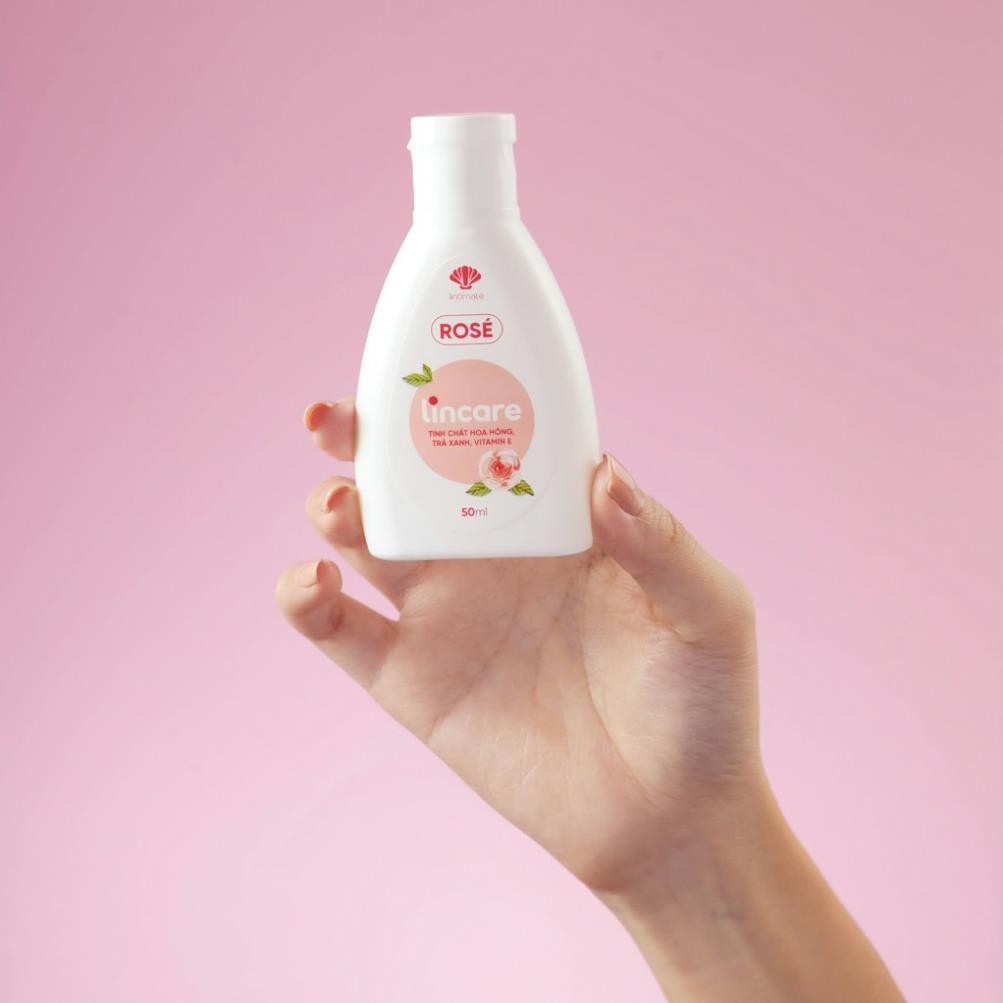 Dung dịch vệ sinh phụ nữ Lincare rose 50ml