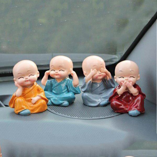 Bộ Tượng Chú Tiểu Tứ Không | BigBuy360 - bigbuy360.vn
