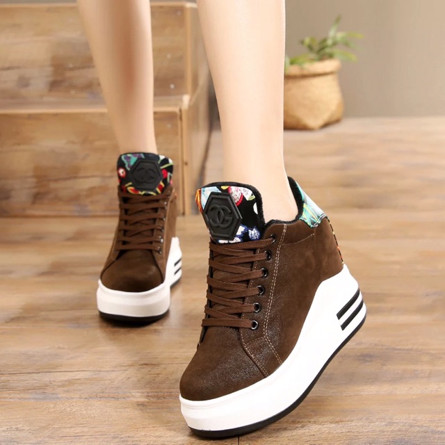 [GIẦY CAO CẤP ]  Giầy đế độn nữ cao 11 phân full hộp đựng hàng nhập cao cấp ( hàng ORDER) mới 2020 kèm ảnh thật minh hoạ | BigBuy360 - bigbuy360.vn