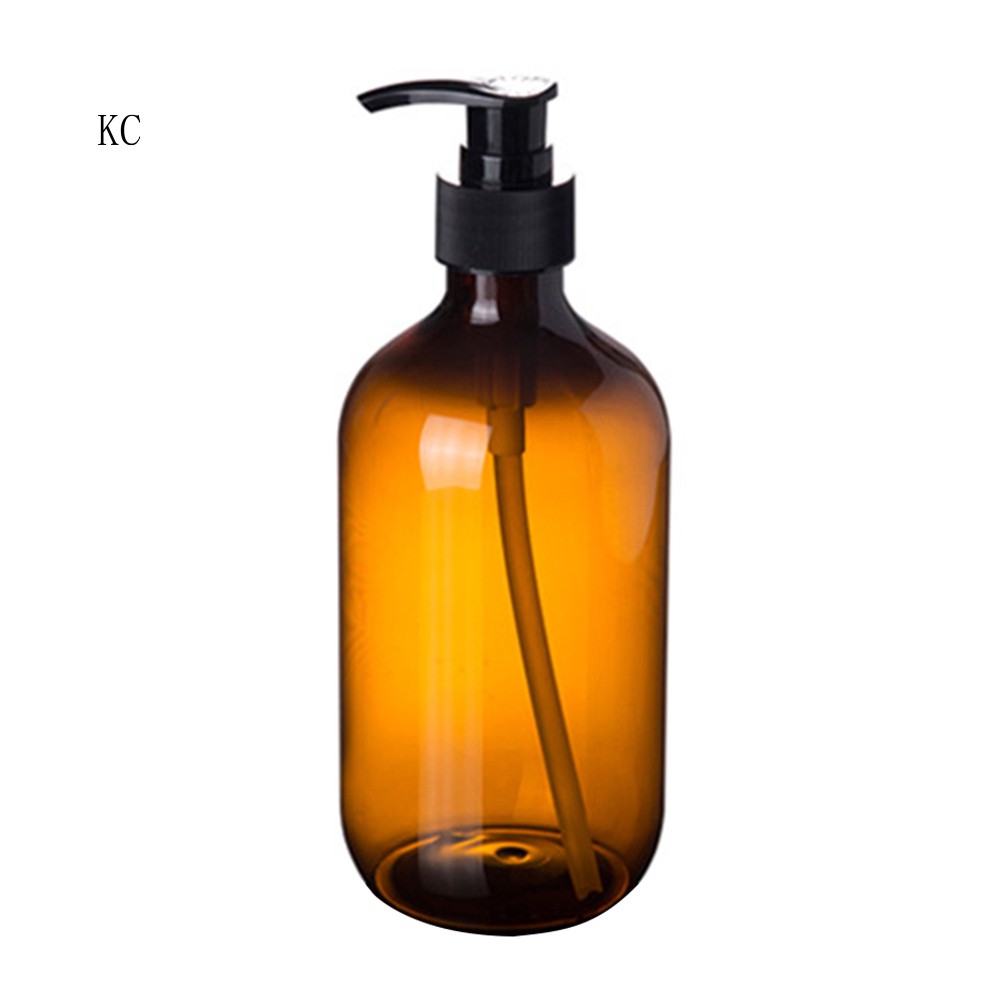 (hàng Mới Về) Bình Rỗng Đựng Dầu Gội / Sữa Tắm Dung Tích 300 / 500ml