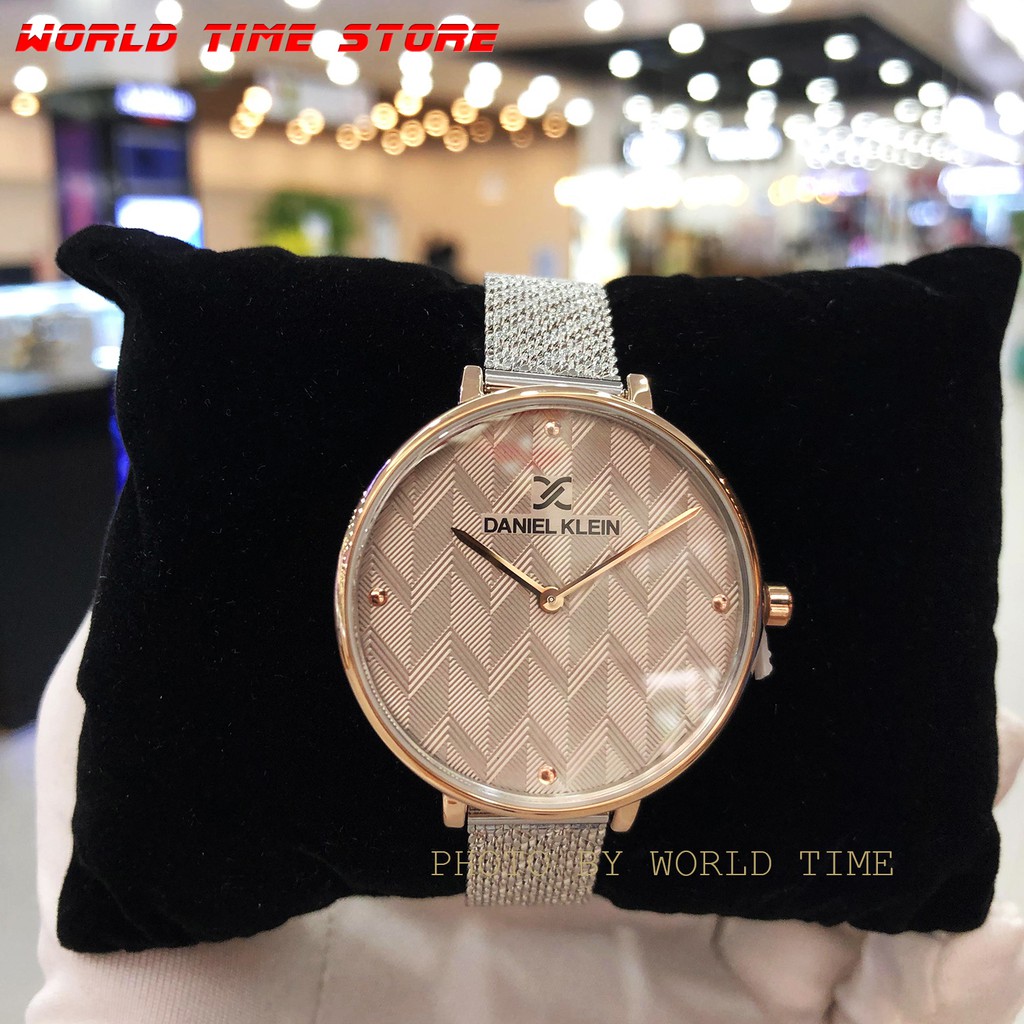Đồng hồ nữ dây thép Daniel Klein DK.1.12256.1 , chính hãng full box, sổ bảo hành toàn cầu 2 năm , chống nước