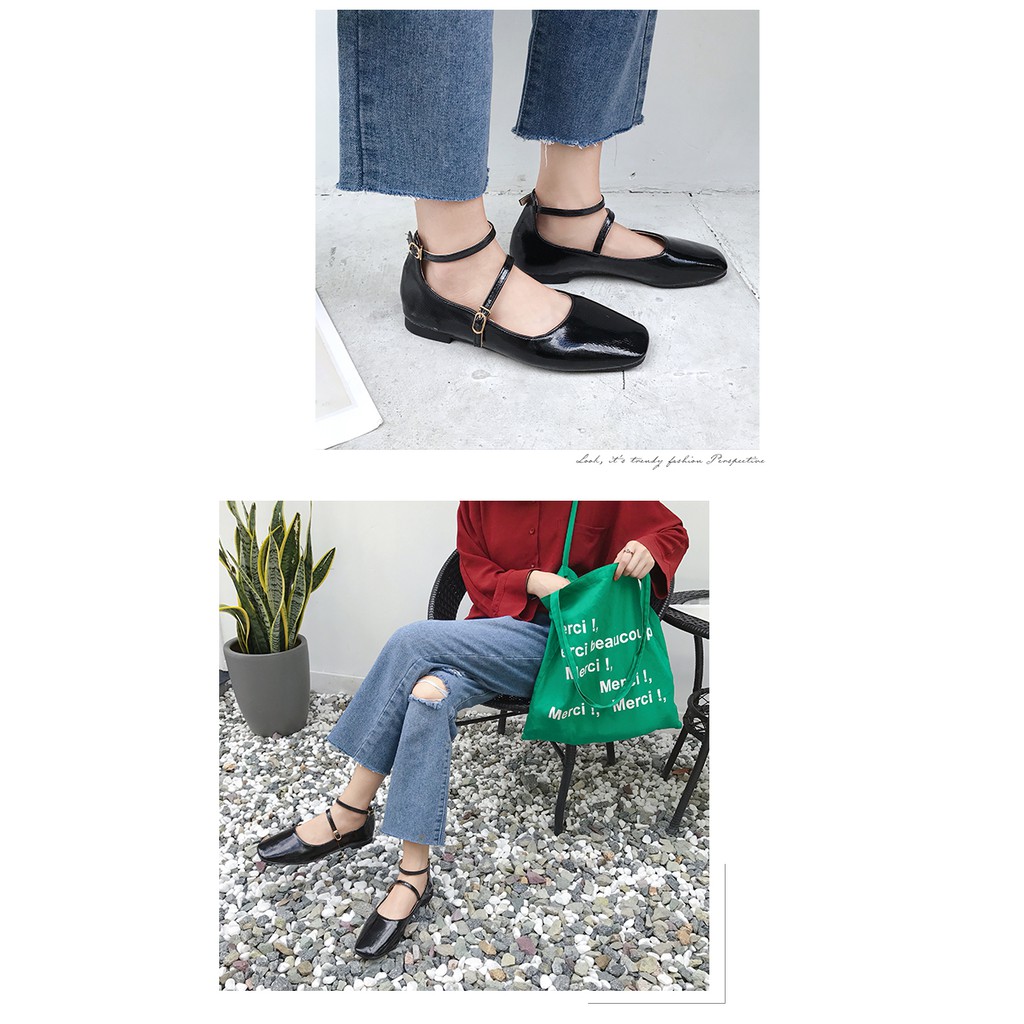 [Order] Mẫu giày Mary Jane đế bằng, phong cách thanh lich, nữ tính | BigBuy360 - bigbuy360.vn