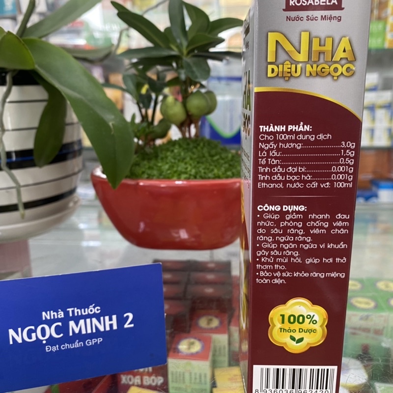 ✅ [Chính Hãng] Nước Súc Miệng Nha Diệu Ngọc giúp giảm nhanh đau nhức, phòng chống viêm do sâu răng, viêm chân răng, ngứ