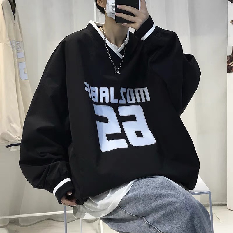 Áo sweater nỉ bông unisex in số 26 form rộng dài tay mặc cặp nam nữphù hợp phong cách hàn quốc | BigBuy360 - bigbuy360.vn