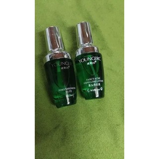 cặp ủ mụn đầu đen, mụn cám ( 1 chai ủ mụn và 1 chai dưỡng làm se khít lỗ chân lông)