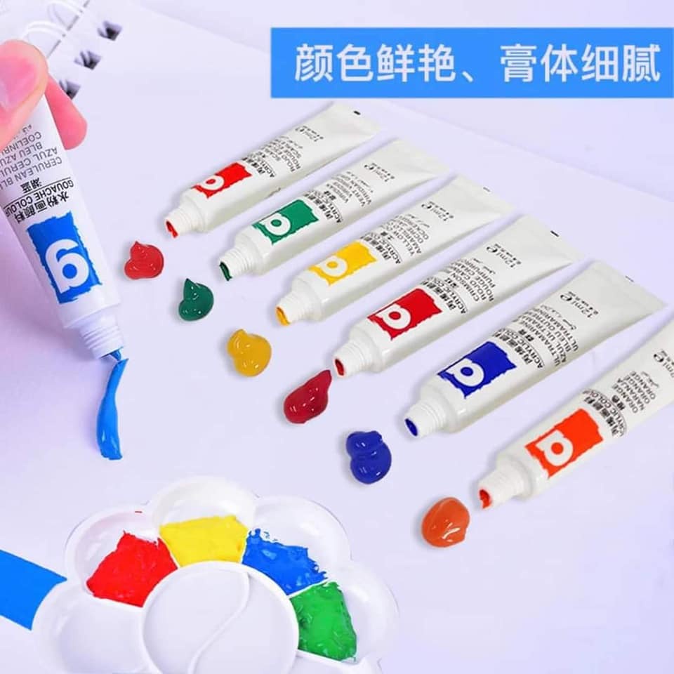 Set bột cọ bản(12 màu)