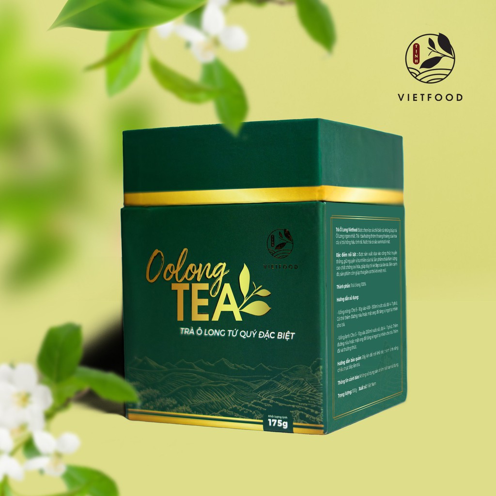 Trà ô Long Tứ Quý Đặc Biệt Hộp 175gr